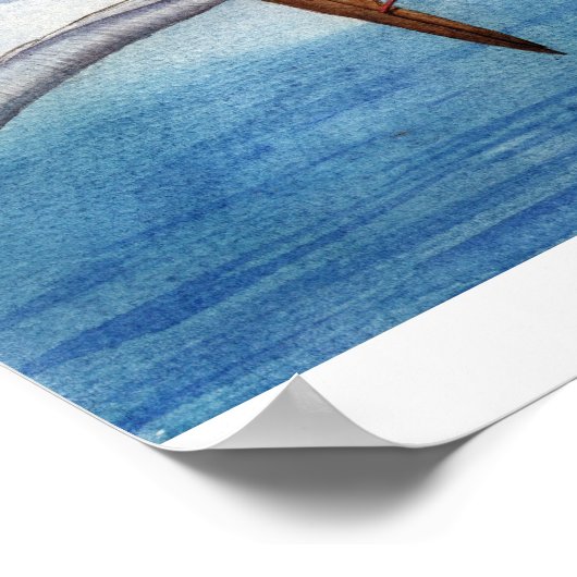 Pteranodon Print Poster (Ecke)