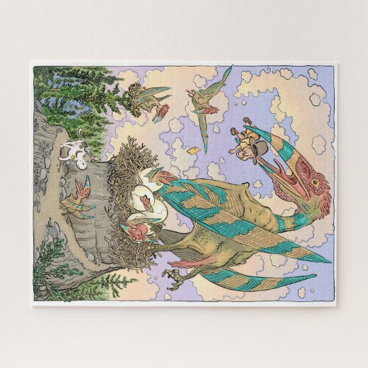 Pteranodon Puzzle (Horizontal)