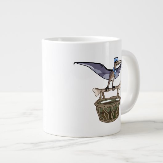 Pteranodon trägt einen Korb Jumbo-Tasse (Vorderseite Rechts)