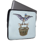 Pteranodon trägt einen Korb Laptopschutzhülle (Vorne Rechts)