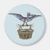 Pteranodon trägt einen Korb Magnet (Vorne)