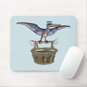 Pteranodon trägt einen Korb Mousepad (Mit Mouse)