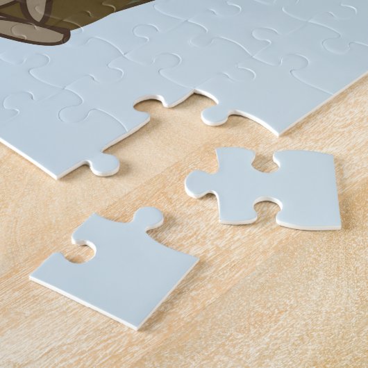 Pteranodon trägt einen Korb Puzzle (Seite)