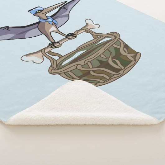 Pteranodon trägt einen Korb Sherpadecke (3/4)