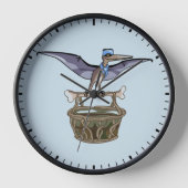 Pteranodon trägt einen Korb Uhr (Vorderseite)