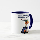 Pterdactyl in Blazer & Turtleneck Tasse (VorderseiteRechts)