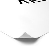 Ptero-ble Punnen sind rawrsome Funny Dinosaur Pun Poster (Ecke)