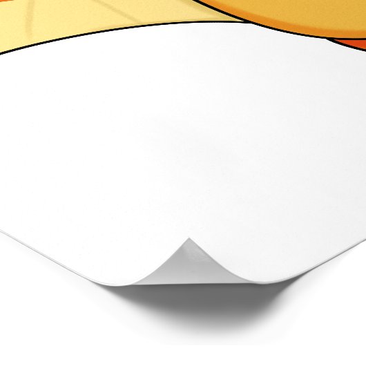 Pterobly Niedlich Dinosaur Pterodactylpun Poster (Ecke)