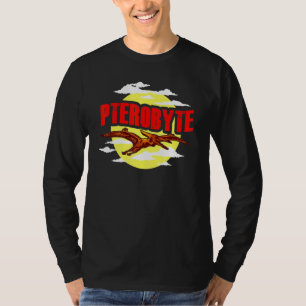 Pterobyte Pterodactyl Dinosaur Flying Reptile Dino T-Shirt
