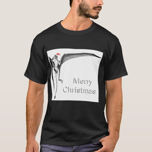 Pterodactyl Christmas T - Shirt (Vorderseite)