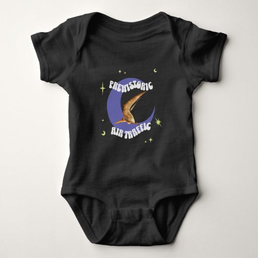 Pterodactyl Dinosaurier Baby Strampler (Vorderseite)