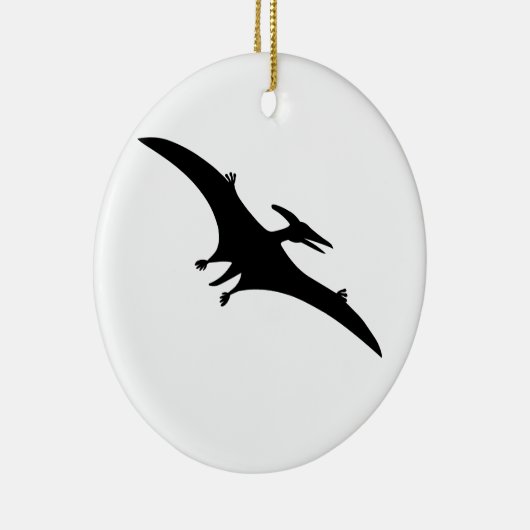 Pterodactyl-Dinosaurier Keramik Ornament (Rechts)