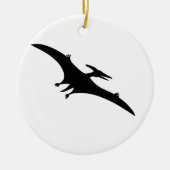 Pterodactyl-Dinosaurier Keramik Ornament (Vorne)