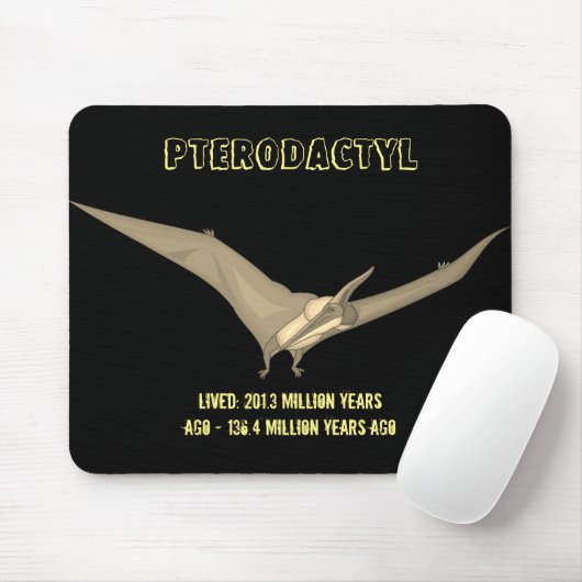Pterodactyl Dinosaurier Mousepad (Mit Mouse)