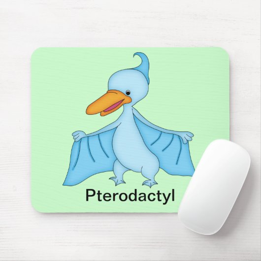 Pterodactyl Dinosaurier Mousepad (Mit Mouse)
