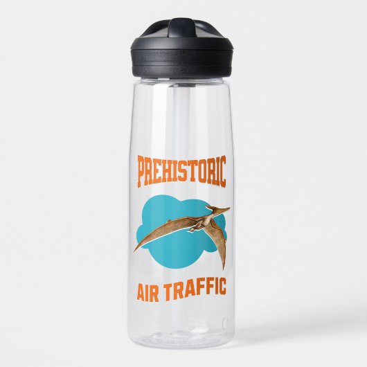 Pterodactyl Dinosaurier Trinkflasche (Vorne)