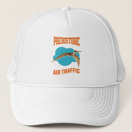Pterodactyl Dinosaurier Truckerkappe (Vorderseite)