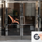 Pterodactyl Fensteraufkleber (Büro Tür)