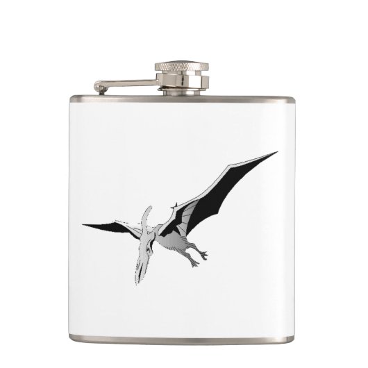 Pterodactyl Flachmann (Vorderseite)