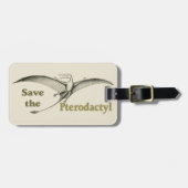 Pterodactyl - Gepäckanhänger gerettet (Vorderseite horizontal)