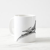 Pterodactyl Kaffeetasse (Vorderseite Links)