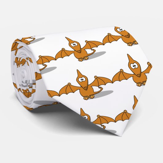 Pterodactyl Krawatte (Gerollt)