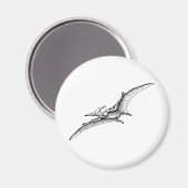 Pterodactyl Magnet (Vorderseite/Rückseite)