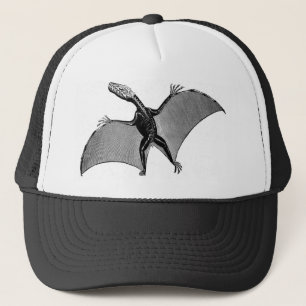 Pterodactyl-Skelett Truckerkappe