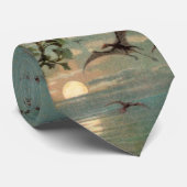 Pterodactyls-Antiken-Druck Krawatte (Gerollt)