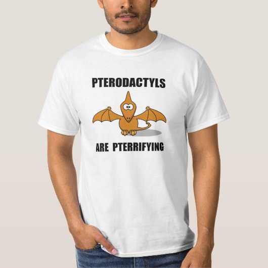 Pterodactyls Pterrifying T-Shirt (Vorderseite)