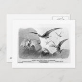 Pterodactylus Art Postcard Postkarte (Vorne/Hinten)