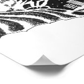 Pterodactylus Poster (Ecke)