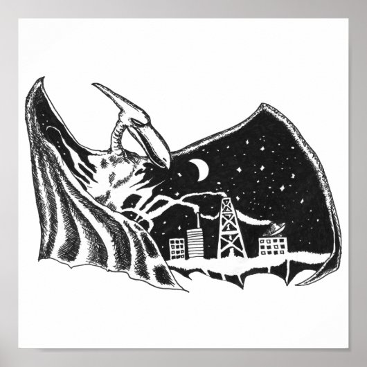 Pterodactylus Poster (Vorne)