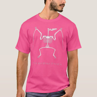 Pterodactylus Skeleton Flying Dinosaur Knochen Fan T-Shirt