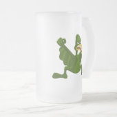 Pteroductyl Mattglas Bierglas (VorderseiteRechts)