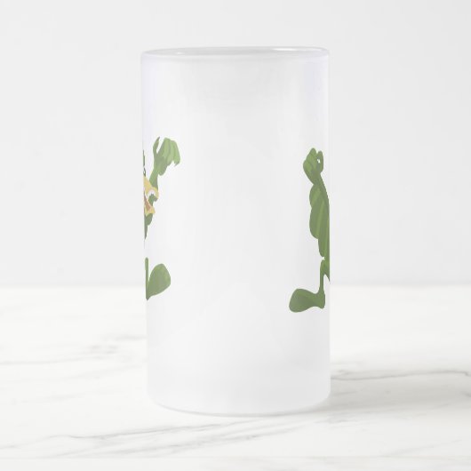 Pteroductyl Mattglas Bierglas (Mittel)