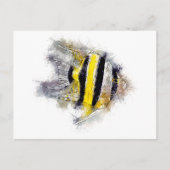 Pterophyllum AngelFisch Aquarium Geschenk Postkarte (Vorderseite)