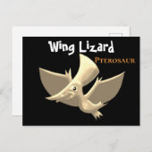 Pterosaur: Wing Lizard Postkarte (Vorne/Hinten)