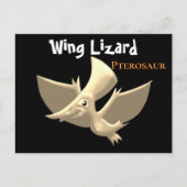 Pterosaur: Wing Lizard Postkarte (Vorderseite)
