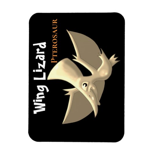 Pterosaurier Magnet (Vertikal)