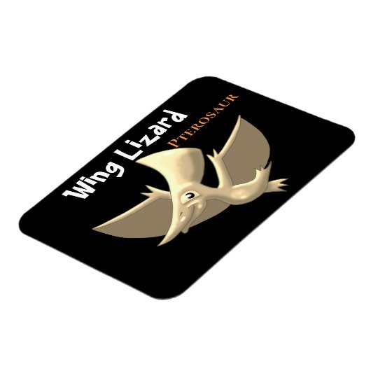 Pterosaurier Magnet (Linke Seite)