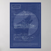 PTF-17 Marine-Spezialeinsatzkampfboot Poster (Vorne)