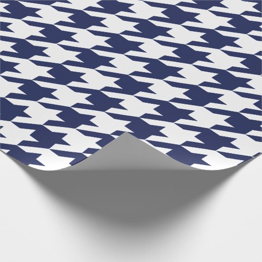 Pthalo Blue Moods Wrapping Paper Geschenkpapier (Ecke)