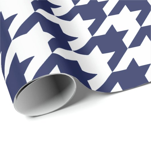 Pthalo Blue Moods Wrapping Paper Geschenkpapier (Rolleneckpunkt)