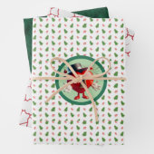 PThis elegant and seaapier Geschenk zum Essen, Los Geschenkpapier Set (Beispiel)