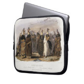 Ptihn-Tak-Ochata, Tanz der Mandan Frauen, Platte Laptopschutzhülle (Vorderseite Links)