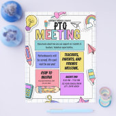 PTO Meeting Flyer (Einzeln)