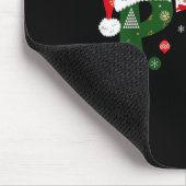 Pto Santa Hat Reindeer Parent Teacher Organization Mousepad (Ecke)