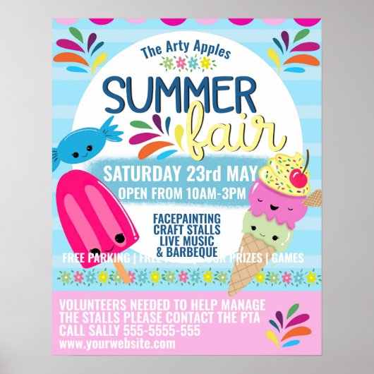 PTO Sommermesse Flyer Sommerpause Poster (Vorne)