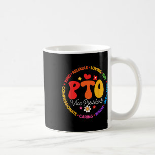 PTO-Vizepräsident Zurück zur Schule Passendes Elte Kaffeetasse